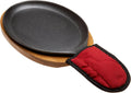 Fajita Plate Set, Black (10132), 15.25 Inch