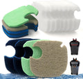 16Pcs Canister Filter Pad for AMOSIJOY 172/225/265GPH Aquarium Filter