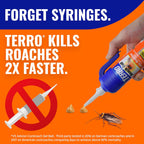 Cockroach Gel Bait Killer, 84g of Bait, Fast-Acting Roach Killer | Indoor Infestation Control for German, American &