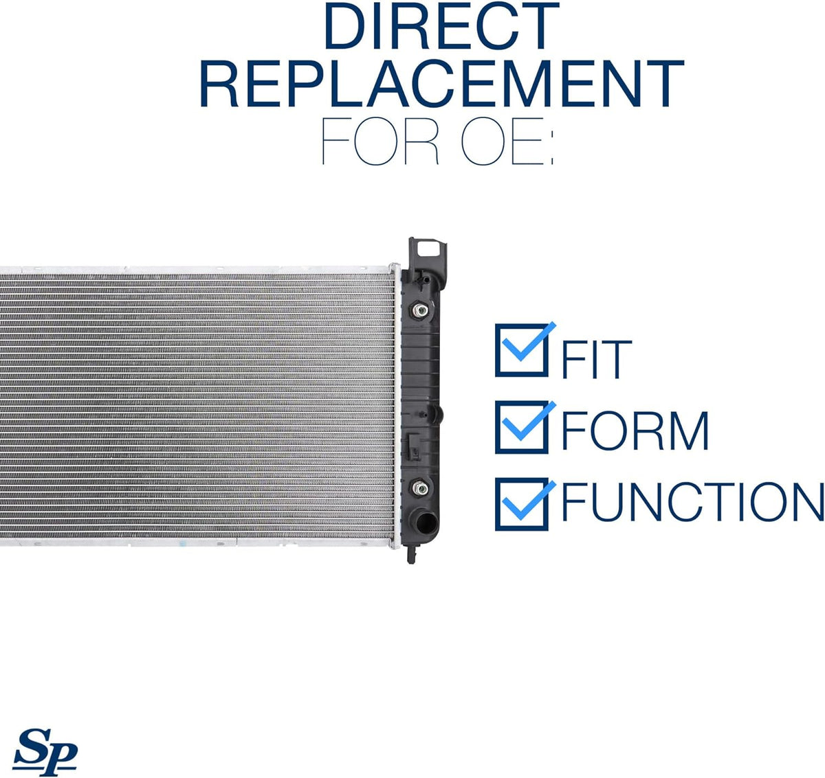 Spectra Premium CU2423 Radiator for Chevy Silverado 1500, Chevrolet, Gmc