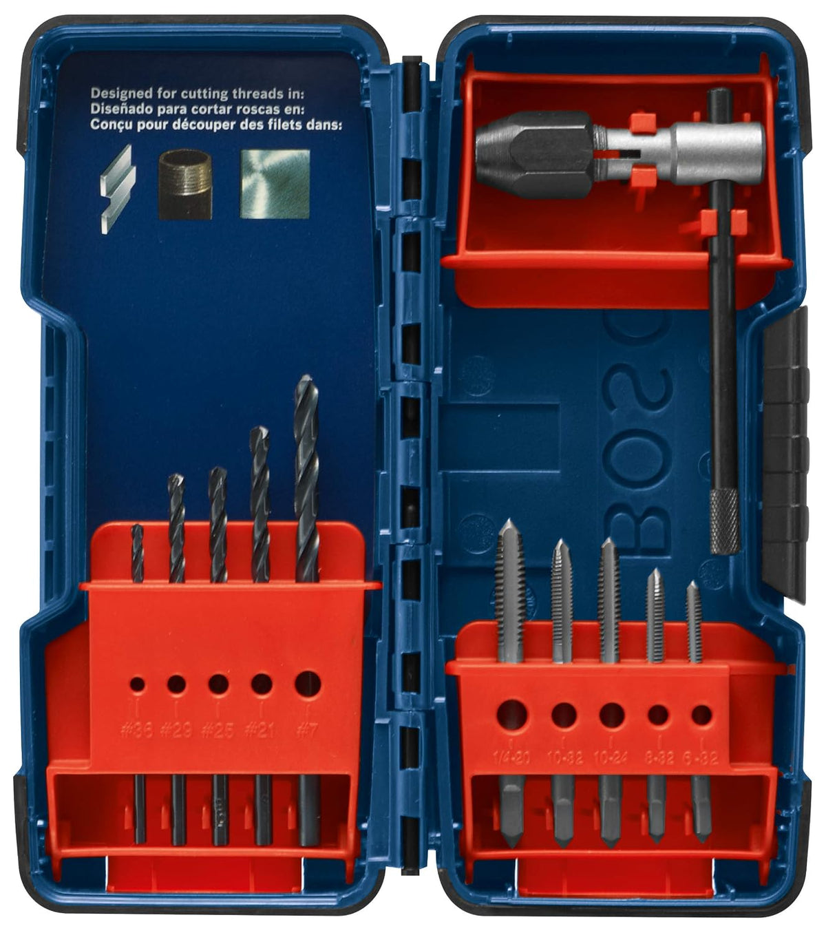 Bosch BDT11S 11Piece Tap & Drill Combo Set