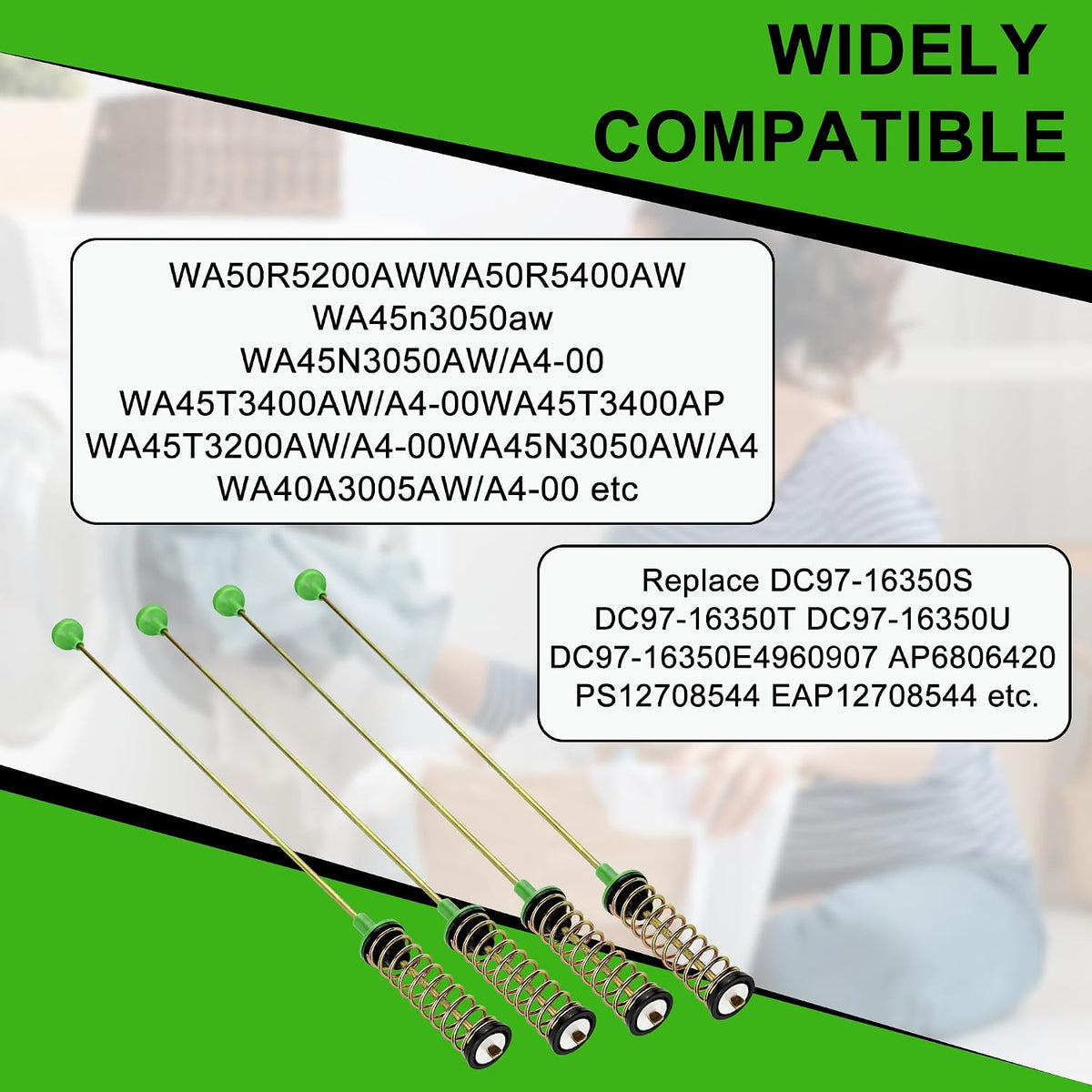 TOMOON WA44A3205AW WA40A3005AW WA45T3200AW WA5N3050AW Washer Suspension Rod