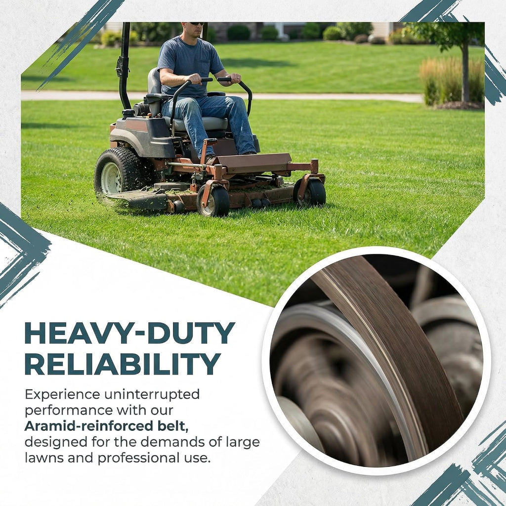 22431-VE1-T00 Mowers Drive Belt Fits Honda HRB215 HRB216 HRB217 HRM215 HRR216 HRT216 HRZ216 Walk Behinds (3/8" X 36.3")
