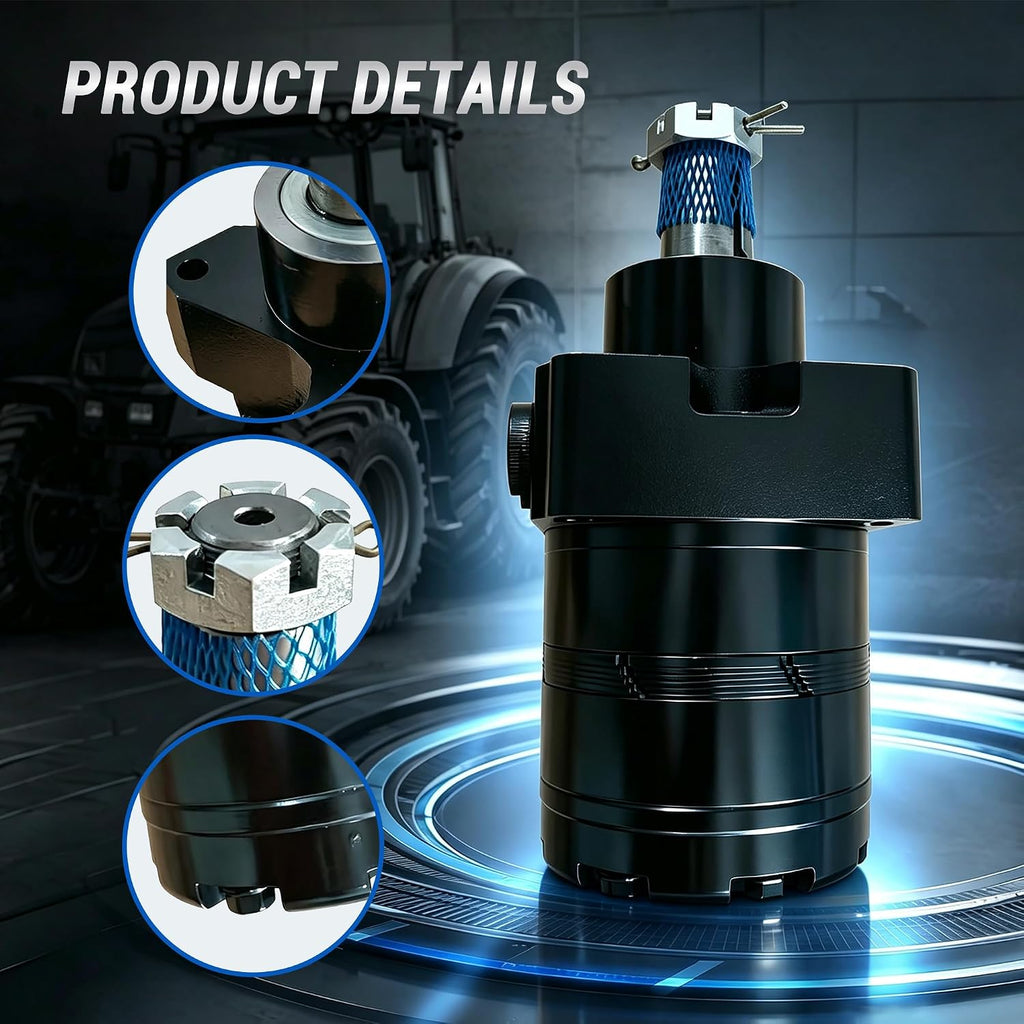 BMER3-350-WD-T31-R Hydraulic Wheel Motor Compatible with Parker