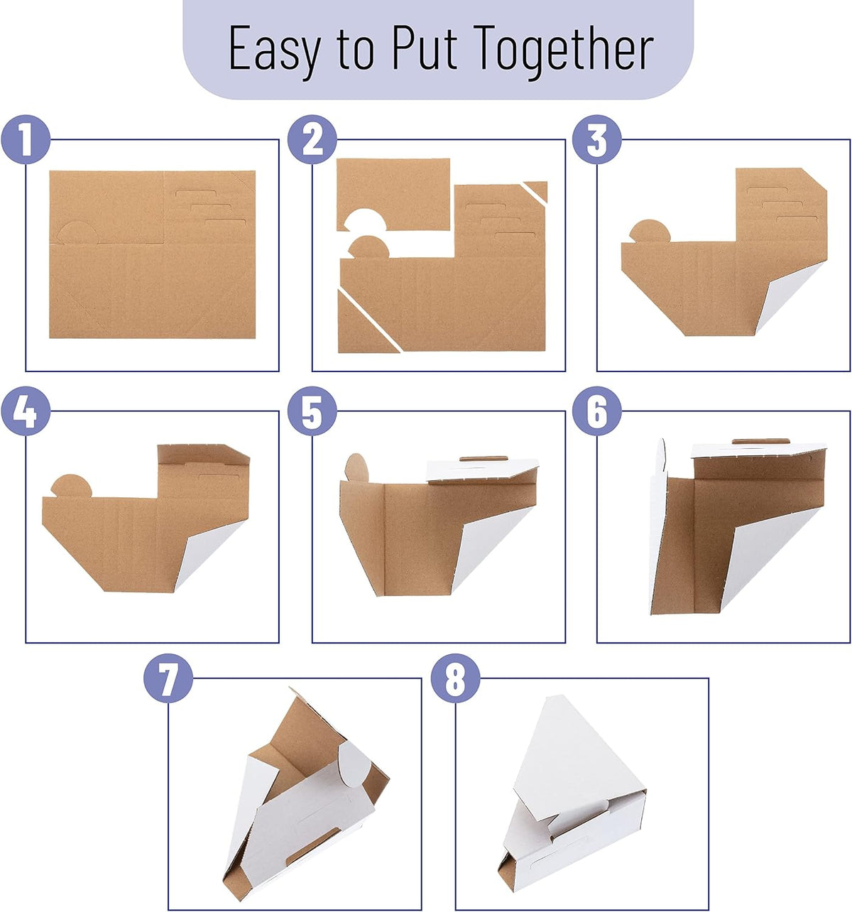 Adjustable Cardboard Corner Protectors, 40 Pack
