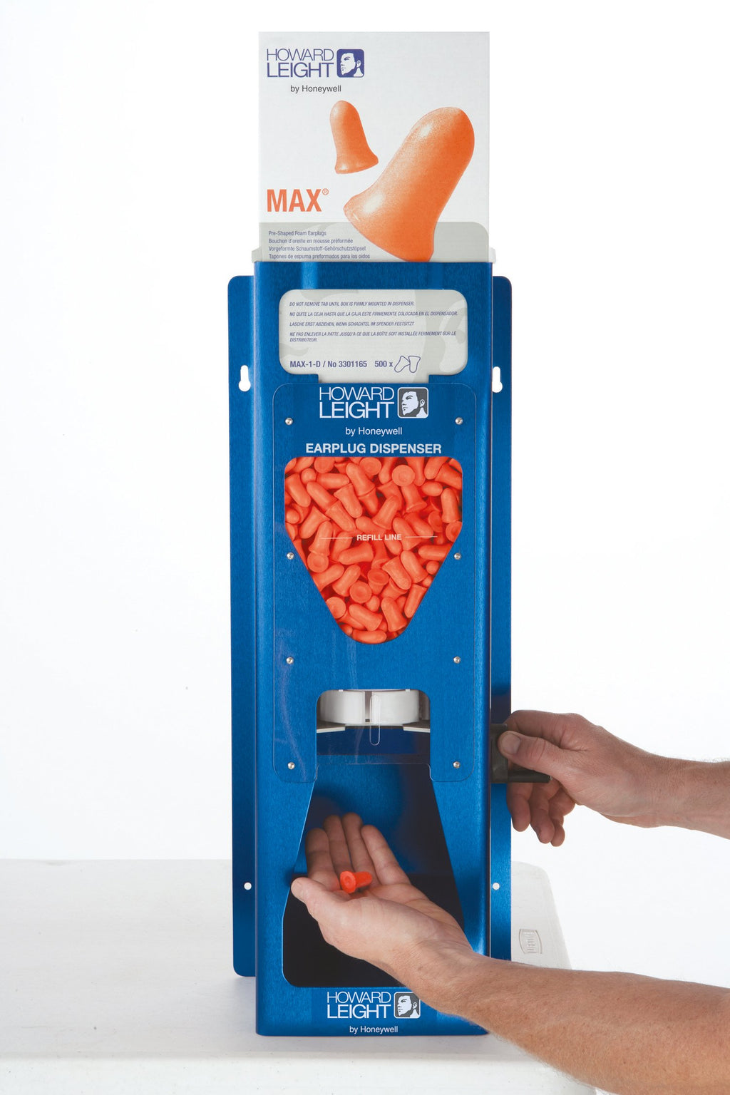 by Honeywell Leight Source 500 Earplug Dispenser (LS-500), blue