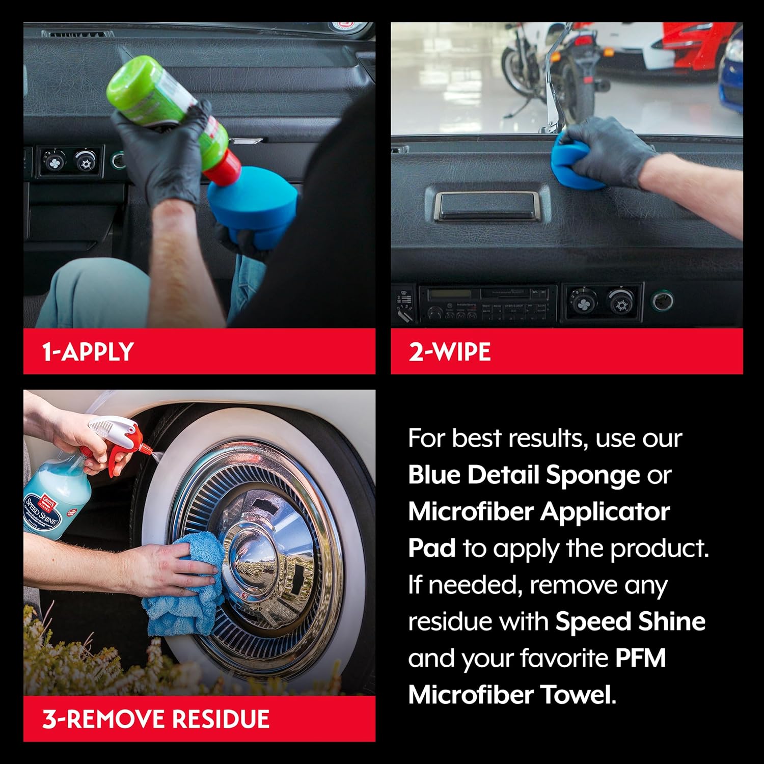 Ceramic Trim Restorer for Car Detailing, Ceramic-Infused Coating for Exterior and Interior Plastics, Vinyl, and More