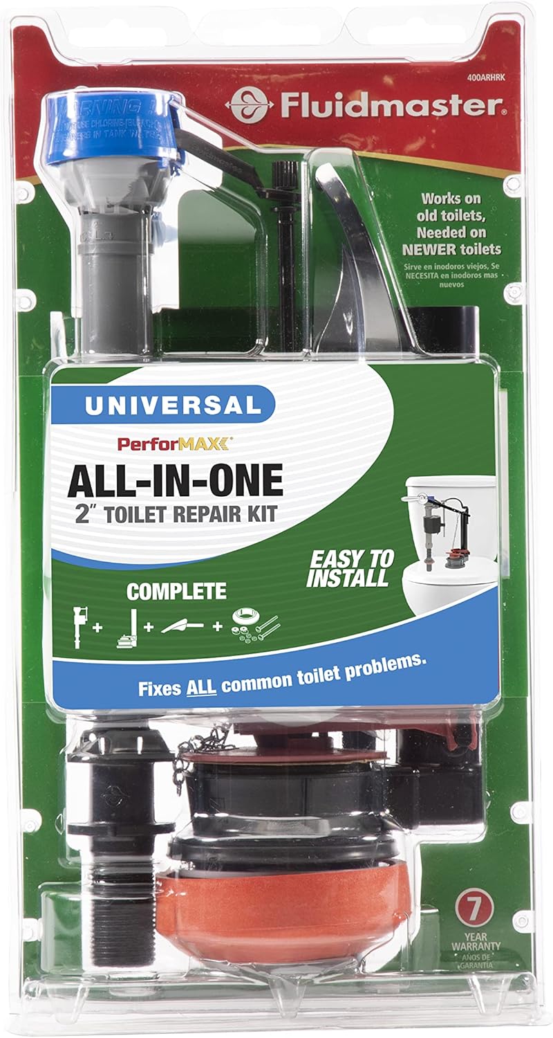 PerforMAX Universal Toilet Repair Kit, 2-Inch Valve