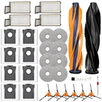 lsahgoe 30 Pcs Robotic Vacuum Accessories，Compatible with DREAME X60 Max