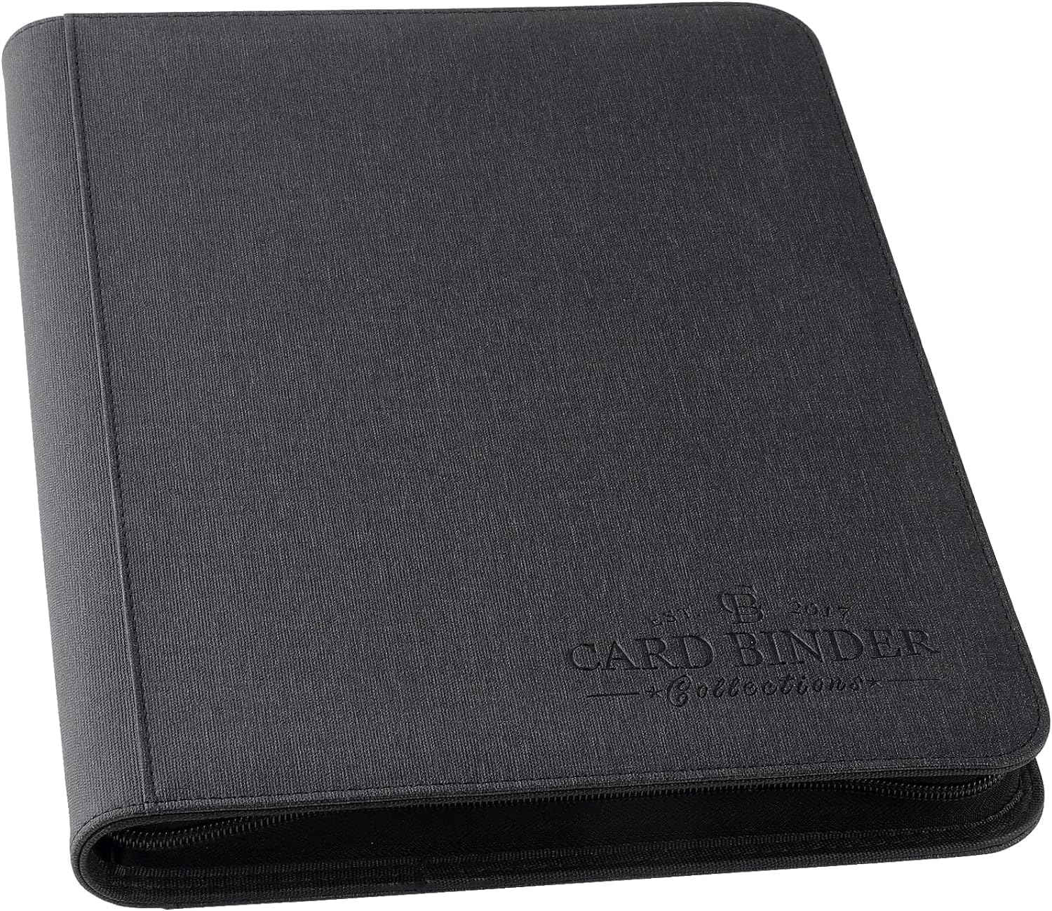 9 Pocket Card Binder, Premium Zip Trading Card Binder, 540 Double Sided Pocket PU Collection Binder, Collector Album