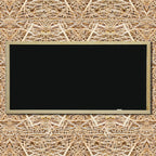 Straw Christmas Wrapping Paper Roll for Wall Decor, 24" x100ft