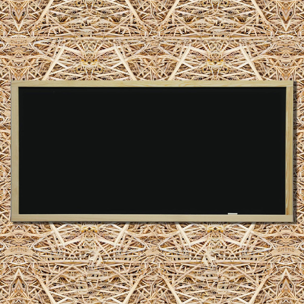 Straw Christmas Wrapping Paper Roll for Wall Decor, 24" x100ft