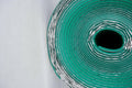 Premium IXPE Foam Underlayment, Green, 3mm Thick, Sound Insulating, Thermal Barrier with Aluminum Coating