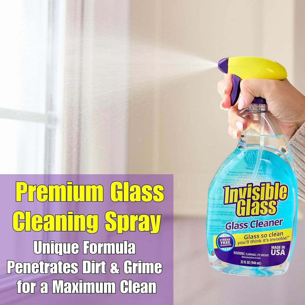 Home Glass Cleaner, 32 fl oz, 92194 (Pack of 4)