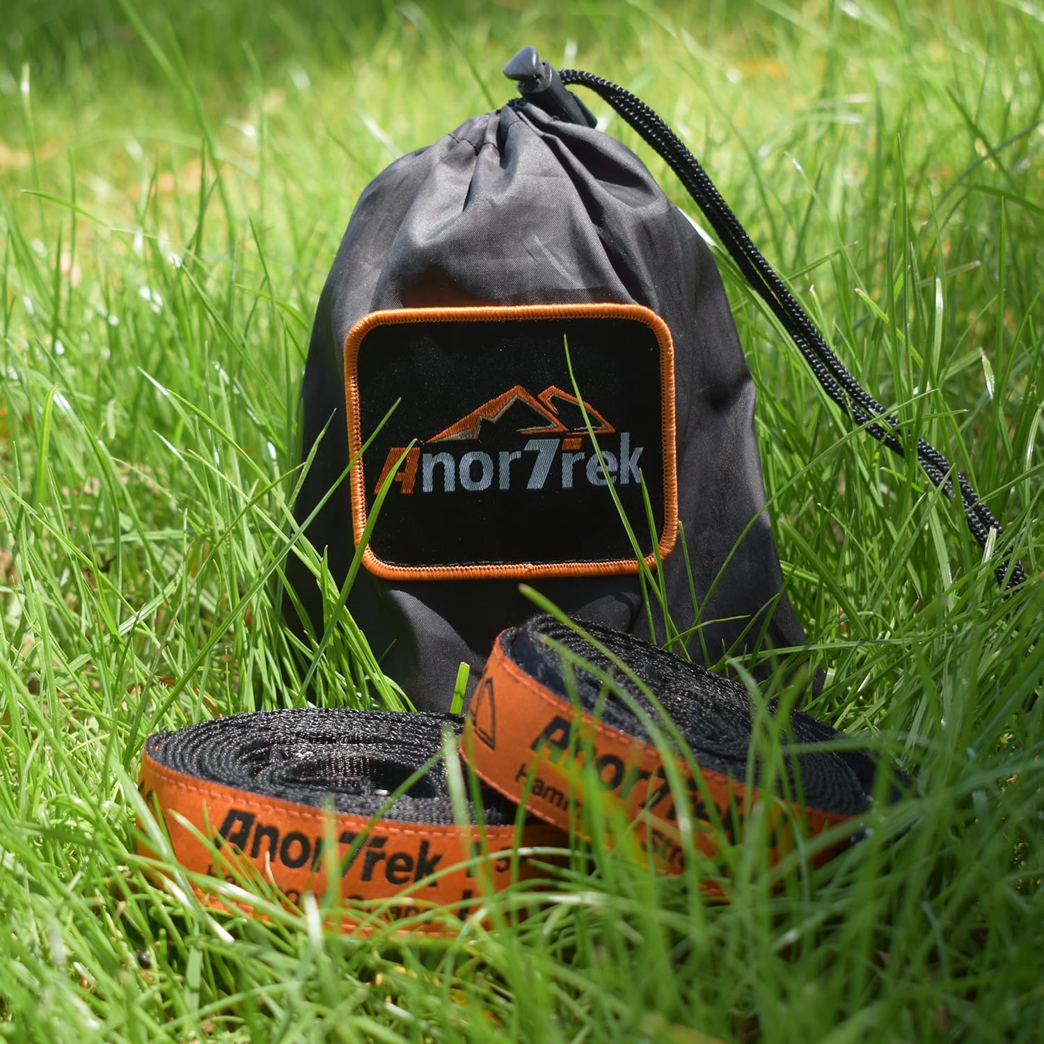 Lightweight Hammock Straps for Trees – 500 lbs per Strap, 8.2 ft with 5+1 Adjustable Loops & 2 Carabiners | Compact