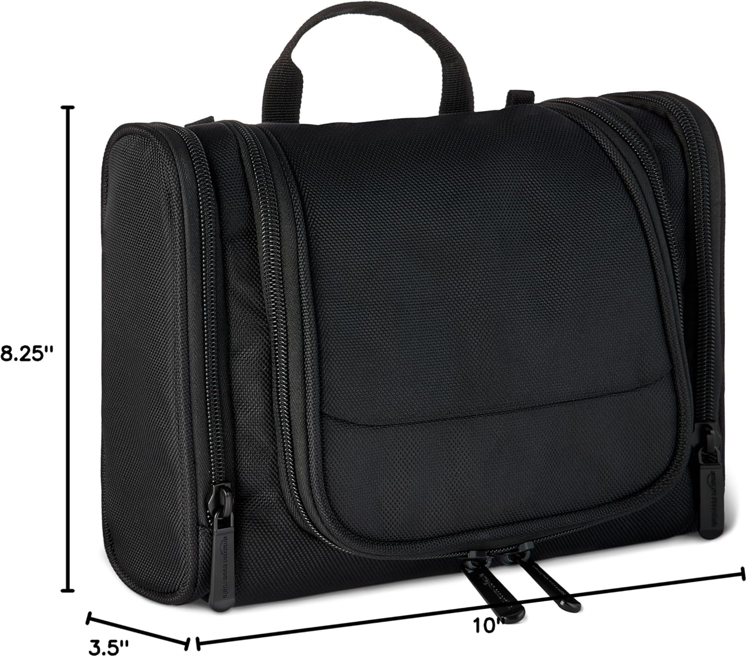 Spacious Toiletry Bag, Hanging Cosmetic Dopp Kit with Multiple Compartments, Durable 1680D Polyester, Large Capacity