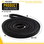 Dryer Drum Belt for Frigidaire FFLE40C3QT0