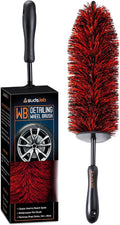 Suds Lab WB Premium Detailing Wheel Brush, Ultra-Soft, 17.7", All Vehicles | Scratch-free reusable rim, and tire