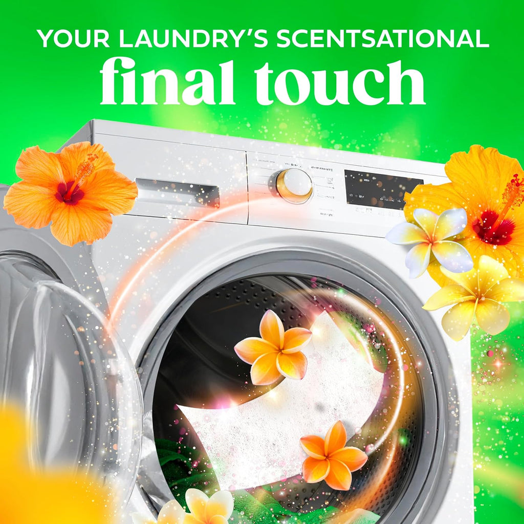 Laundry Dryer Sheets, Fabric Softener Anti Static Sheets, Island Fresh Scent, 240 Count