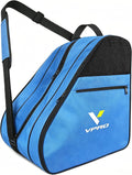 Ice & Inline Skate Bag - Large Capacity Roller Skate Bag for Roller Skates, Ice Skates, Rollerblade, Ice Hockey Skate