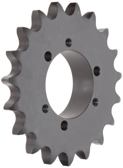Tsubaki 80SF30 Roller Chain Sprocket, Single Strand, QD Design, SF Bushing Required, 30 Teeth, #80 ANSI No., 1" Pitch