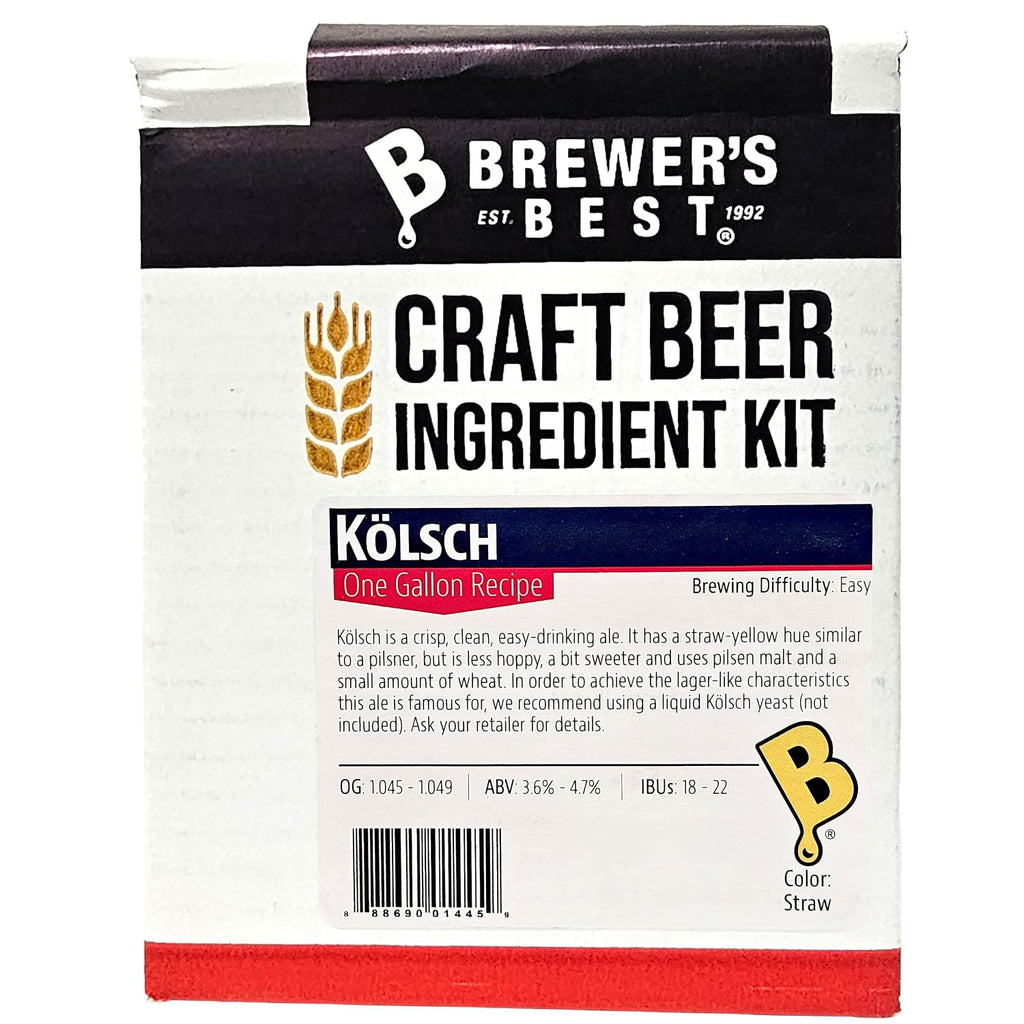 One Gallon Home Brew Beer Ingredient Kit (Kolsch)