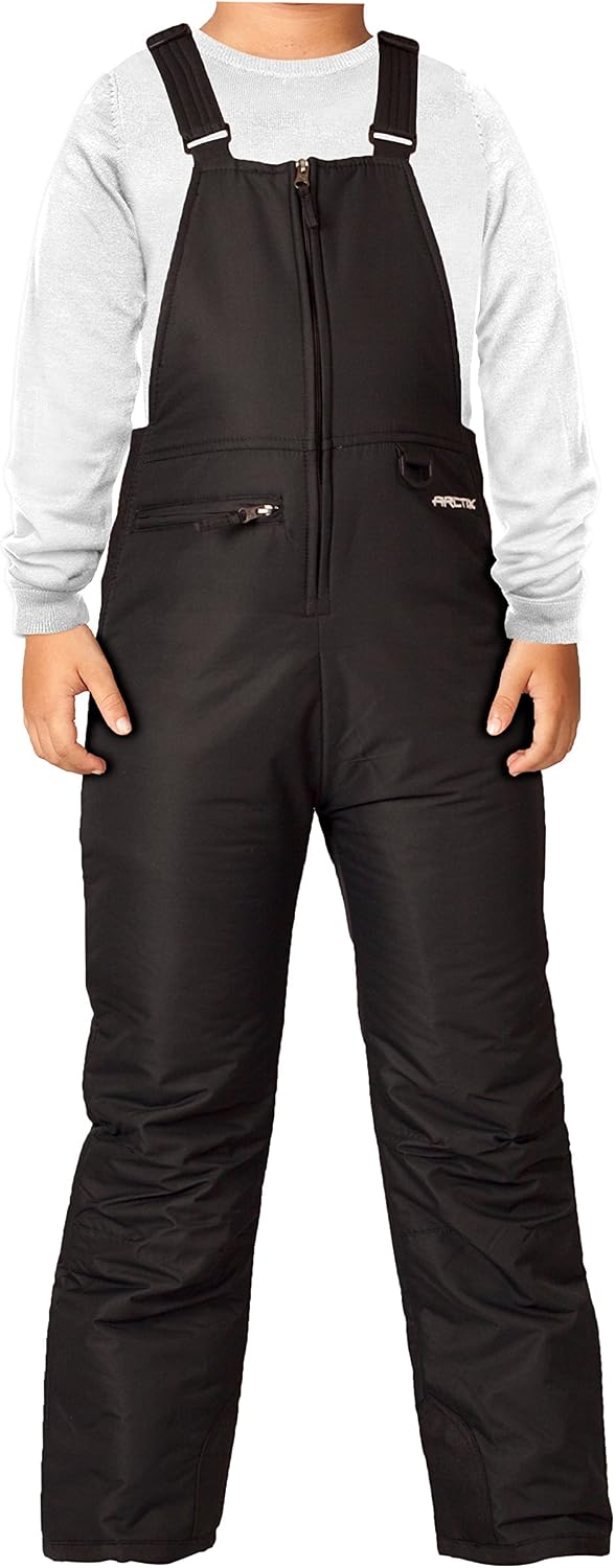 Kids Insulated Snow Bib Overalls
