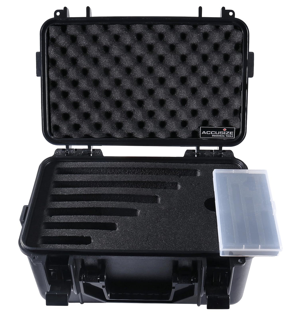 Accusize Replacement Plastic Box for 0-6 in Micrometer Set, 0906-EBOX