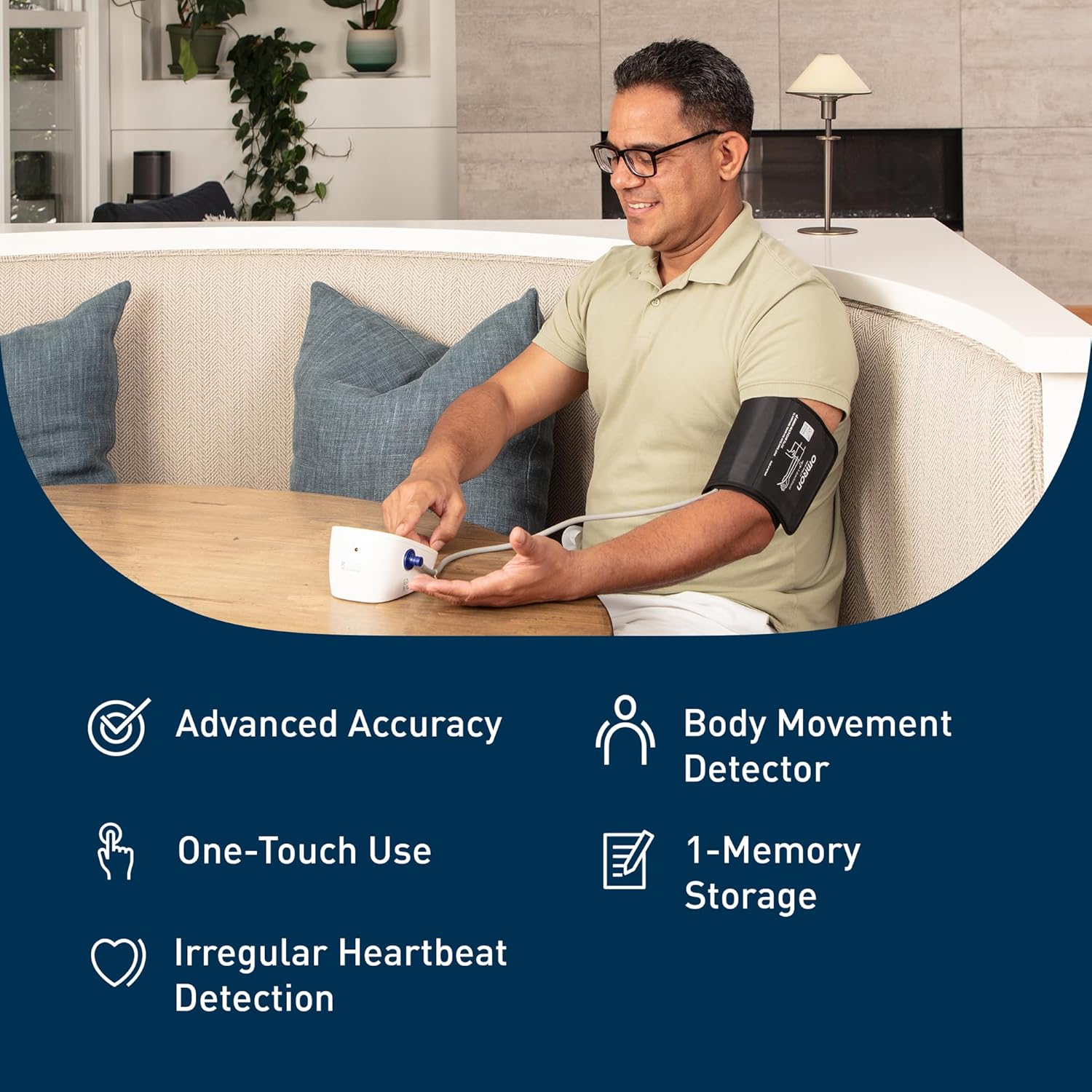 Iron Blood Pressure Monitor for Home Use & Upper Arm Blood Pressure Cuff - #1 Doctor & Pharmacist Recommended Brand