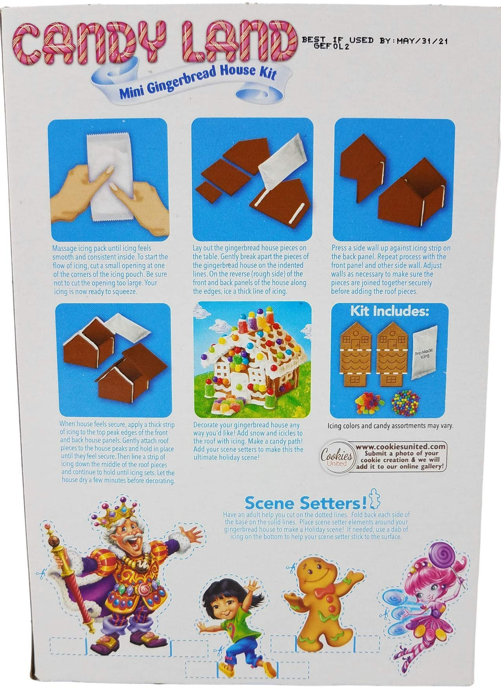Candy Land Mini Gingerbread House Kit