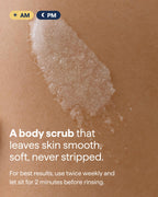 REMEDY KP Exfoliating Body Scrub, with Fine Sugar