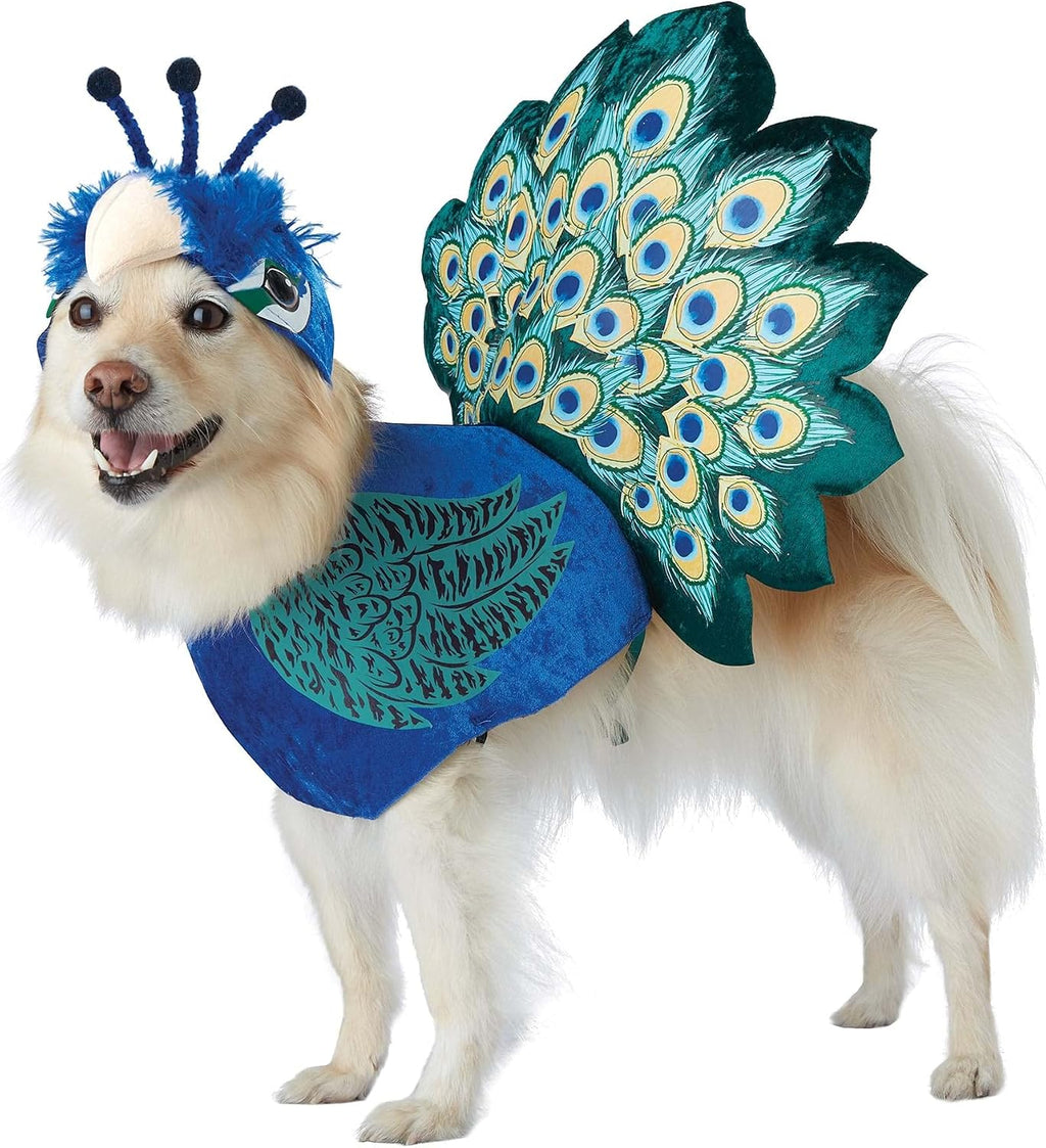 Pretty as a Peacock, Pet Costume Small