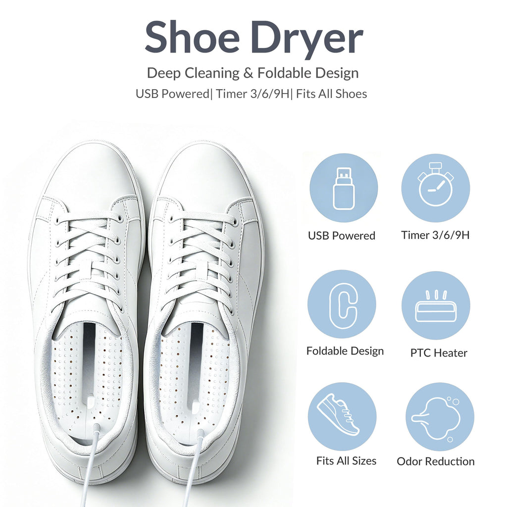 Boot Dryer for Work Boots, USB Powered