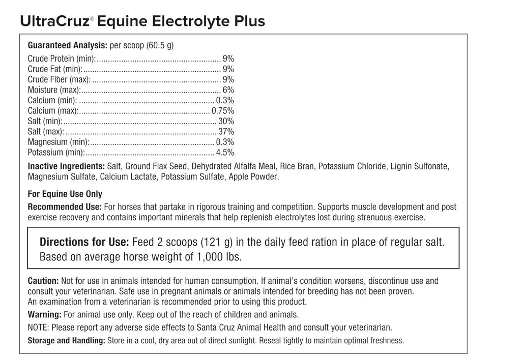 Equine Electrolyte Plus, 5 lb