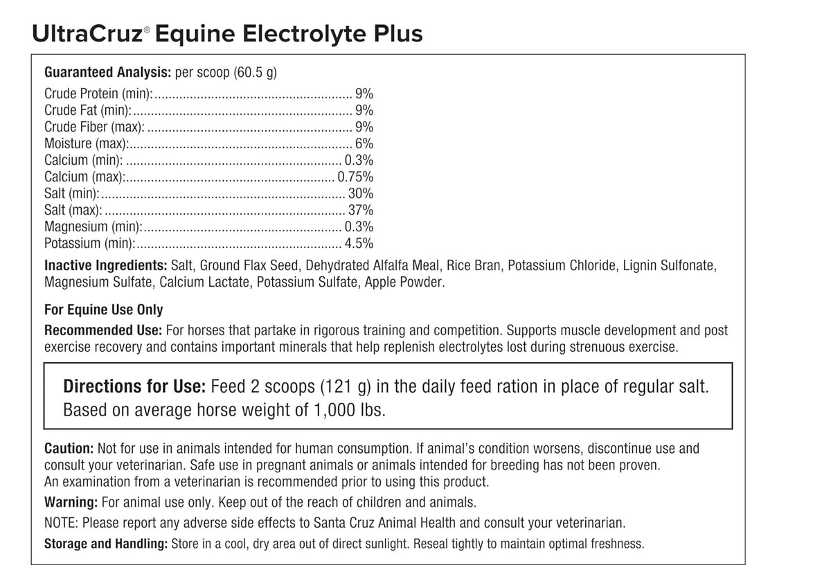 Equine Electrolyte Plus, 5 lb
