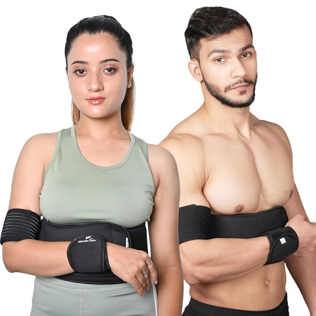WC -Shoulder Immobilizer Arm Sling Elastic Brace for Clavicle Collar Bone Dislocation Subluxation Shoulder stabilizer