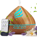 500ML Essential Oil Scent Diffuser: Remote Control &14 Colors LED for Home