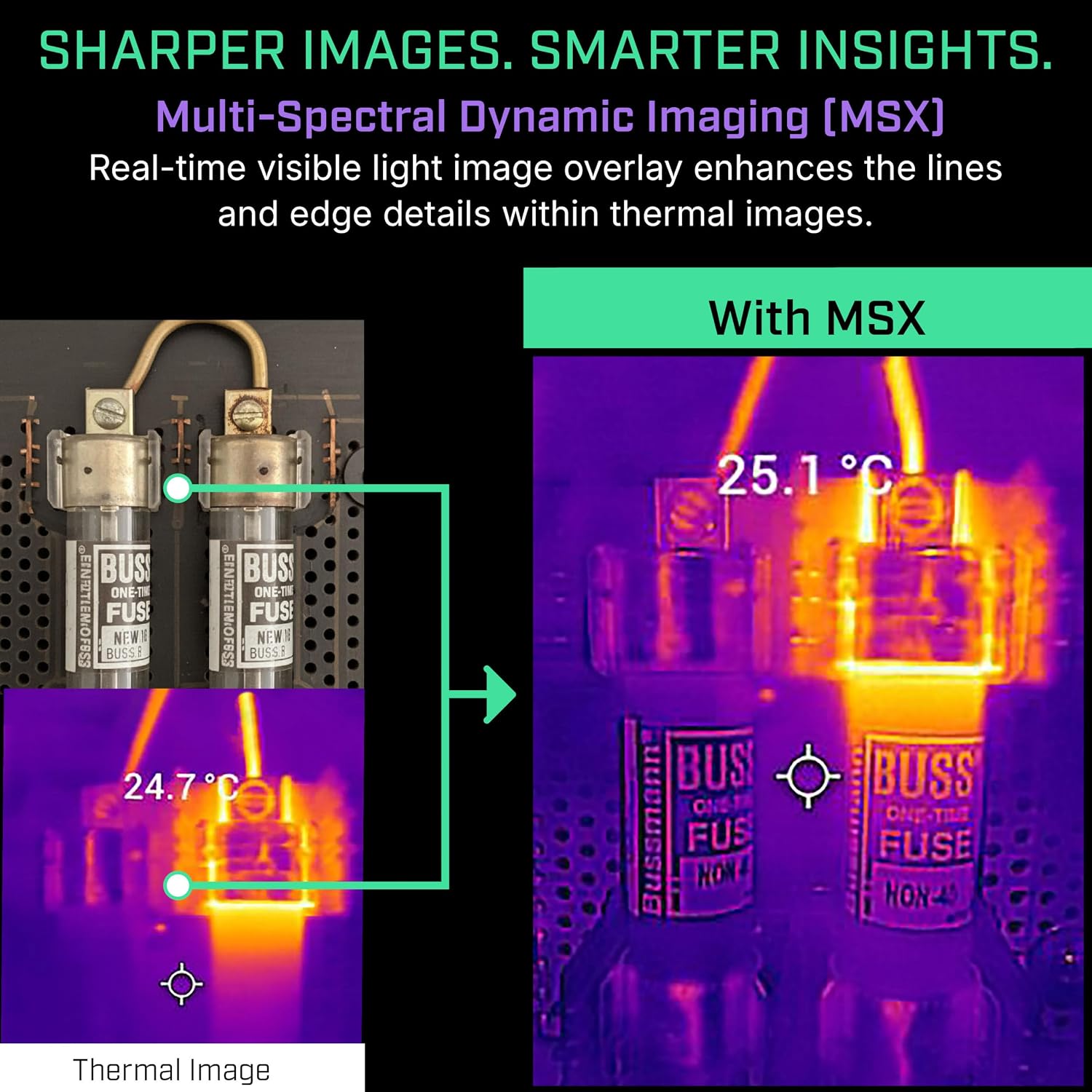 TG298 Thermal Imaging Camera, 320x240 High-Temp Spot IR, Laser