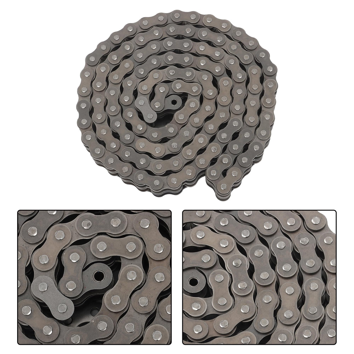 Rrbuscore 80-2 10 Feet Roller Chain Carbon Steel Double Strand