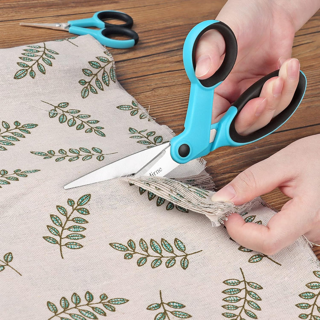 Premium sewing Scissors Bundle, Perfect Sewing Partners, Sharp and Durable, Comfortable Handle, Contains 9”Fabric