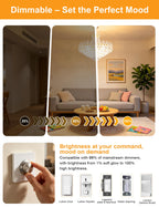 G9 LED Bulb Dimmable 4W T4 2700K Soft Warm White 5Pack 120V