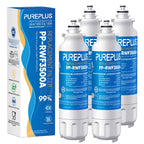 RWF3500A Water Filter Replacement for LG LT800P, 4 Pack