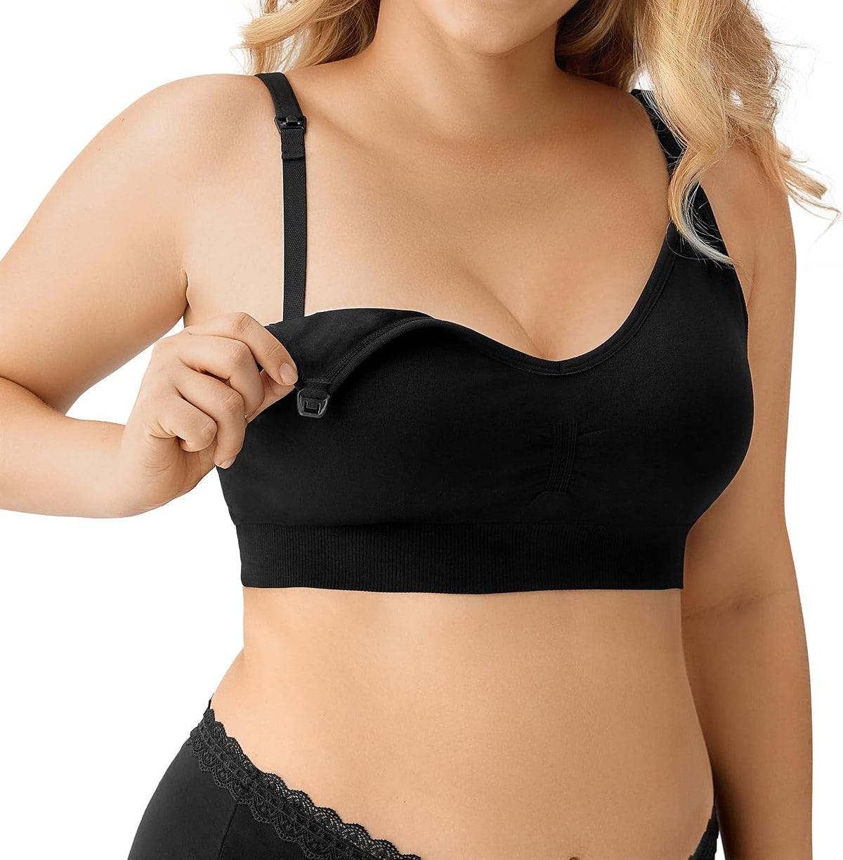 Women Maternity Bras 5 Pack Nursing Bras for Breastfeeding