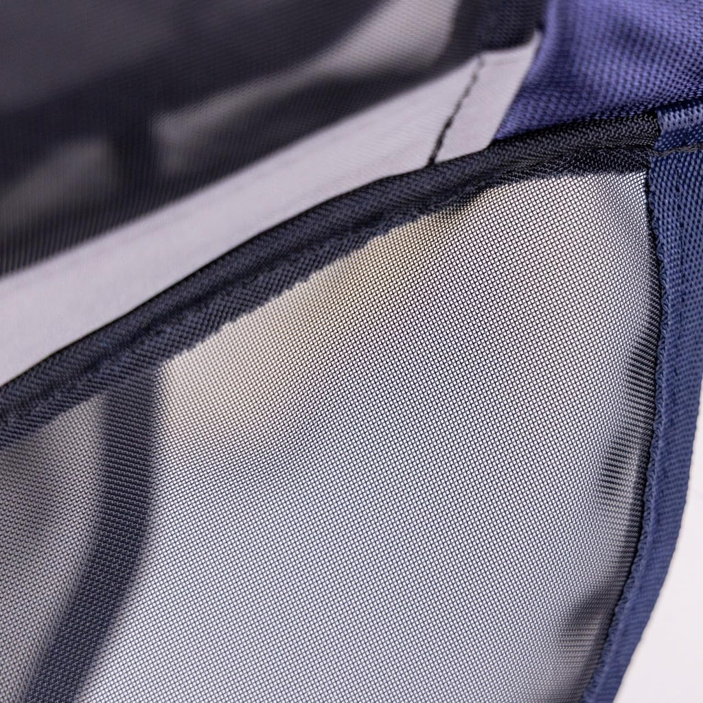 FlyGuard Pro Fine Mesh Fly Mask with UV Protection Navy/Full/Ears and Nose