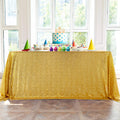 Gold Sequin Tablecloth 90" x 132"