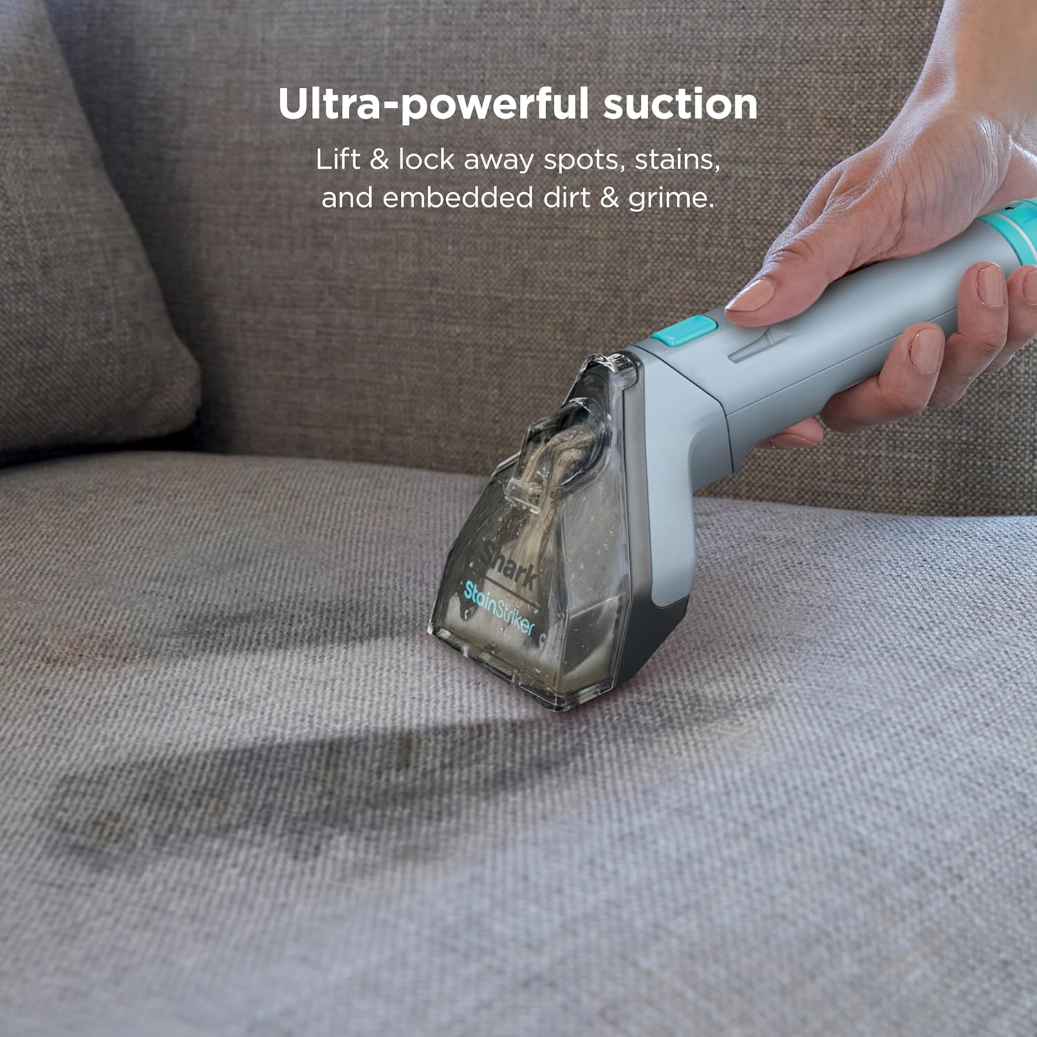 StainStriker Portable Carpet/Upholstery Cleaner, 4 Tools, PX202BRN | For Carpet, Upholstery & Area Rugs, Stain & Odor