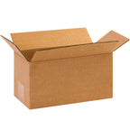 Shipping Boxes 10"L x 5"W x 5"H 25-Pack Long Corrugated Boxes for Moving, Shipping, Mailing, Packing, Packaging and