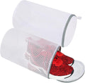 Shoe Washing Machine Bag, 2 Pack Honeycomb Mesh Laundry Bag with Zipper for Sneakers, Running Shoes, Sock, Bras
