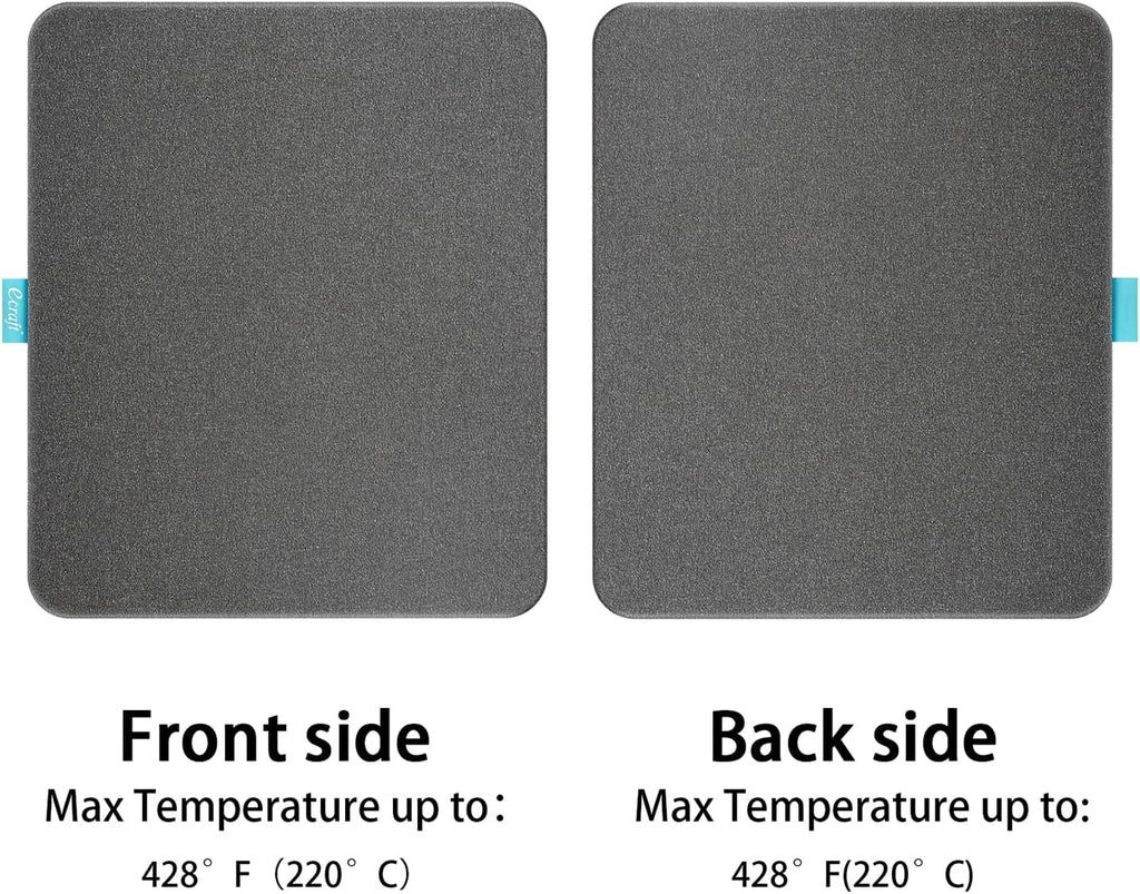 Heat Press Mat for Cricut Easypress: Ecraft (11 x 13 inch) Double-Sided Heating Ironing Mats for Craft Insulation