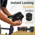 Falcon Magnetic Small Saddle Bag (Black, Extra Small)